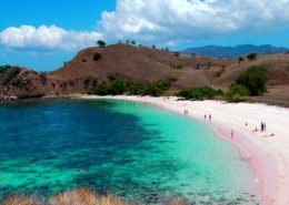 Pink beach