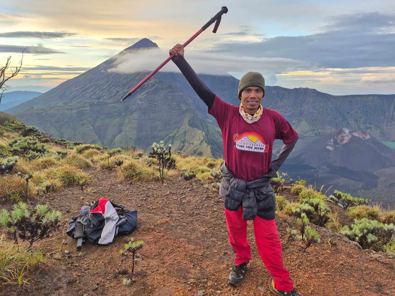 Mount Rinjani 2nd summit