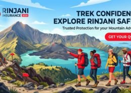 rinjani trekking tour insurance