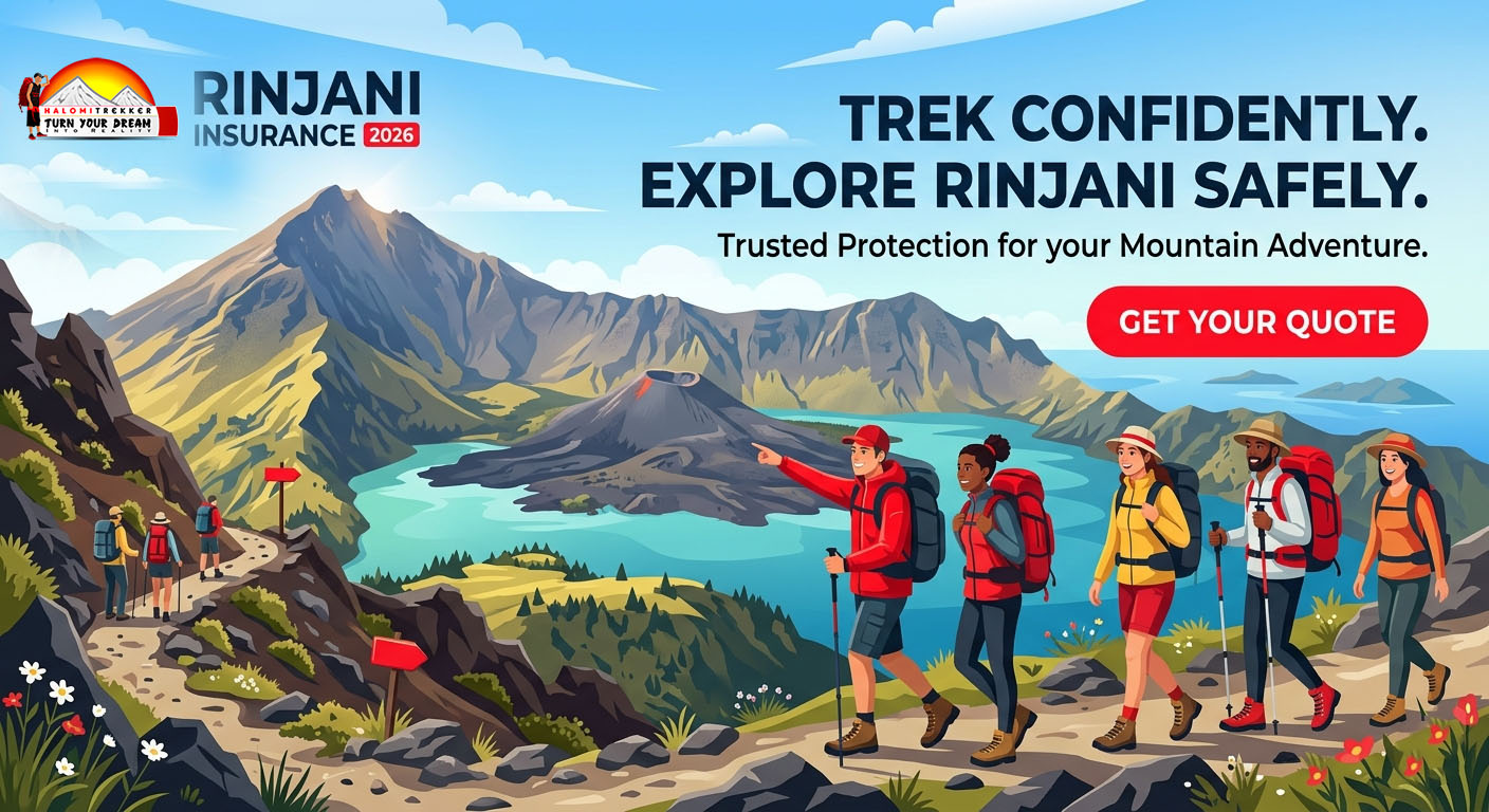 rinjani trekking tour insurance