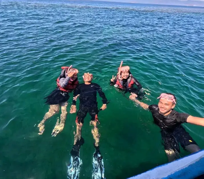 Private fishing boat trip in Lombok, Indonesia