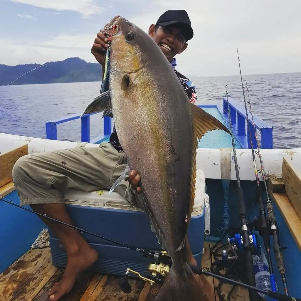 Private fishing boat in Lombok, Indonesia